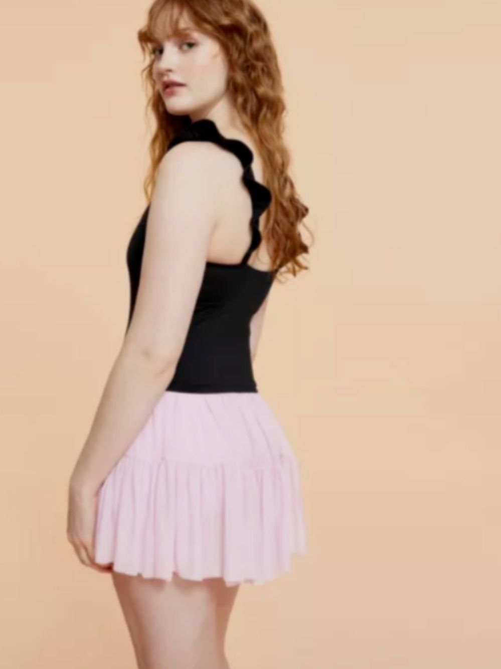 Blogilates POPFLEX Ruffle Tank Top - Picture 3 of 8